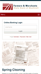 Mobile Screenshot of bushnellbank.com
